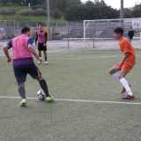Parliamo anche con un difensore vestito con una maglia del Barcellona: � Stefano, veterano del gruppo, reduce dal fondamentale successo su un sarcoma che all'et� di 13 anni aveva colpito il suo avambraccio